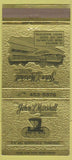 Matchbook Cover - John L Marshall Motel Sevierville TN 30 Strike