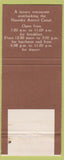 Matchbook Cover - Amsterdam Hilton WEAR 30 Strike