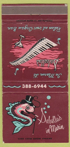 Matchbook Cover - Sabella's Marin County Mill Valley CA 30 Strike
