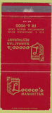 Matchbook Cover - Loccoco's Manhattan Beach CA 30 Strike
