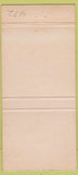 Matchbook Cover - Fidelity Federal Savings Loan Tampa FL 30 Strike