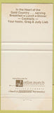 Matchbook Cover - Clementine's Kitchen Grass Valley CA 30 Strike