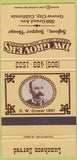 Matchbook Cover - DW Groves Saloon Grover City CA 30 Strike