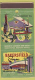 Matchbook Cover - Bakersfield Inn CA 30 Stick