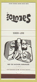 Matchbook Cover - Saluto's Burlingame CA 30 Strike