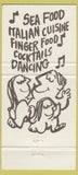 Matchbook Cover - Saluto's Burlingame CA 30 Strike