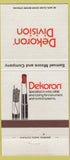 Matchbook Cover - Dekoron Samuel Moor Aurora OH 30 Strike