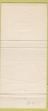 Matchbook Cover - Hartwig Moss Insurance New Orleans LA 30 Strike