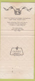 Matchbook Cover - Hunting Lodge Restaurant Philadelphia PA 30 Strike