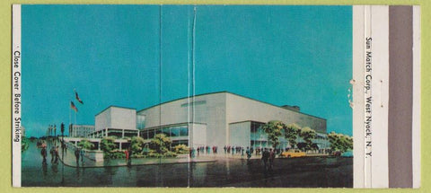 Matchbook Cover - Rochester NY War Memorial 30 Strike