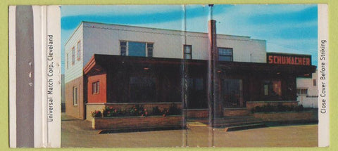 Matchbook Cover - Schumacher Lumber Hartville OH 30 Strike