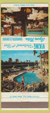 Matchbook Cover - Azure Tides Sarasota FL Viking Restaurant 30 Strike