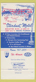 Matchbook Cover - Stardust Motel Miami FL 30 Strike