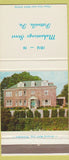 Matchbook Cover - Mahantongo Street Pottsville PA 30 Strike