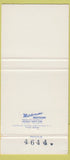 Matchbook Cover - Mahantongo Street Pottsville PA 30 Strike