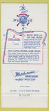 Matchbook Cover - Cline's Food Shop Salem OR 30 Strike