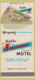 Matchbook Cover - Seacomber Motel Atlantic City NJ seahorse 30 Strike