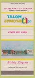 Matchbook Cover - Diplomat Motel Atlantic City NJ 30 Strike