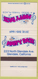 Matchbook Cover - Happy Daze Glendale CA 30 Strike