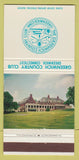 Matchbook Cover - Greenwich Country Club CT 30 Strike