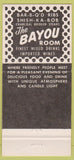 Matchbook Cover - Cotton Patch San Diego CA Halleman's BBQ 30 Strike