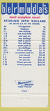 Matchbook Cover - Hotel St George Golf Beach Club Bermuda 30 Strike