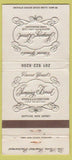 Matchbook Cover - Jumping Brook Restaurant Golf Club Neptune NJ WORN 30 Strike