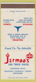 Matchbook Cover - Jermoo's Truck Stop oil gas Mauston Oakdale Tomah WI 30 Strike