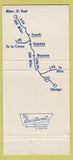 Matchbook Cover - Jermoo's Truck Stop oil gas Mauston Oakdale Tomah WI 30 Strike