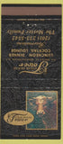 Matchbook Cover - Steak House Tower Mountainside NJ 30 Strike
