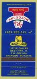 Matchbook Cover - JR's Motor Inn Little Dallas Branson MO 30 Strike