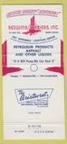 Matchbook Cover - Redwing Carriers Trucking oil gas Tampa FL 30 Strike