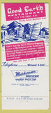 Matchbook Cover - Good Earth Restaurant Washington DC 30 Strike