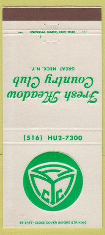 Matchbook Cover - Fresh Meadow Country Club Great Neck NY 30 Strike