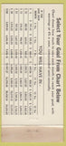 Matchbook Cover - Athens Federal Savings Loan GA WEAR 30 Strike