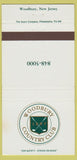 Matchbook Cover - Woodbury Country Club Woodbury NJ 30 Strike