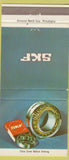 Matchbook Cover - SKF Bearings 30 Strike