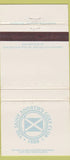 Matchbook Cover - Saint Andrews Golf Club WEAR 30 Strike