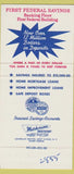 Matchbook Cover - First Federal Savings AR? 30 Strike