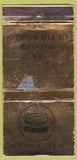 Matchbook Cover - Houston Astrodome TX WORN 30 Strike