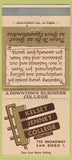 Matchbook Cover - Kelsey Jenney College San Diego CA 30 Strike
