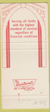 Matchbook Cover - Metcalf's Funeral Home Grand Rapids MI 30 Strike
