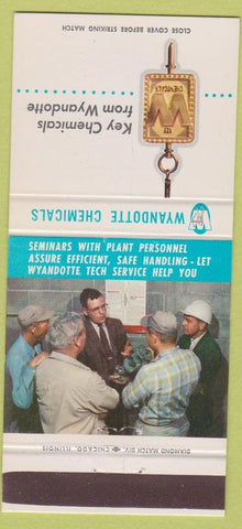 Matchbook Cover - Wyandotte Chemical MI 30 Strike
