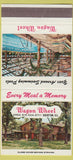 Matchbook Cover - Wagon Wheel Rockton IL 30 Strike