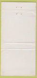 Matchbook Cover - Dunn's Sharp All Kramer NE saw knifes WORN 30 Strike