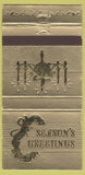 Matchbook Cover - El Morocco Motor Hotel Indio CA Christmas 30 Strike