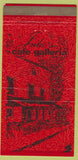 Matchbook Cover - Julio's Cafe Galleria Hollywood CA red 30 Strike