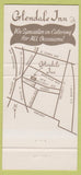 Matchbook Cover - Glendale Inn Trenton NJ 30 Strike