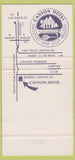 Matchbook Cover - Canyon Hotel Golf Resort Palm Springs CA 30 Strike