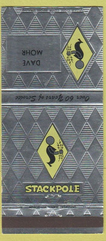 Matchbook Cover - Stackpole St Marys PA Electronic Components 30 Strike